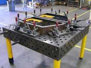 三维焊接平台模型加工与产品说明